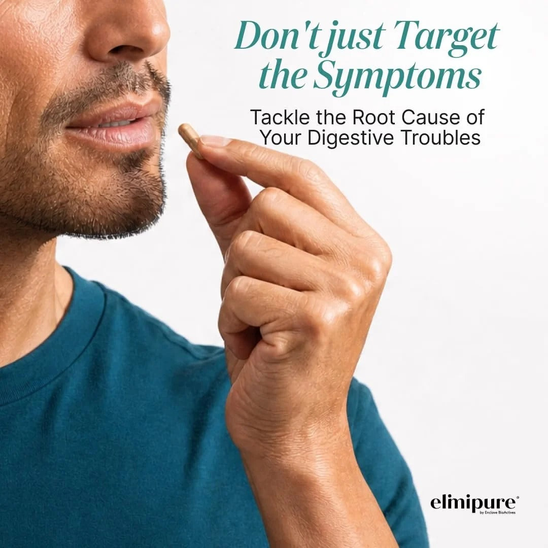Elimipure Gut Cleanse &Restore Supplement, RegularitySupport, 90 Caps