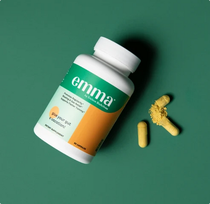 Emma Relief Gut Health Support, Digestive, Gas & Bloating, 60 Caps