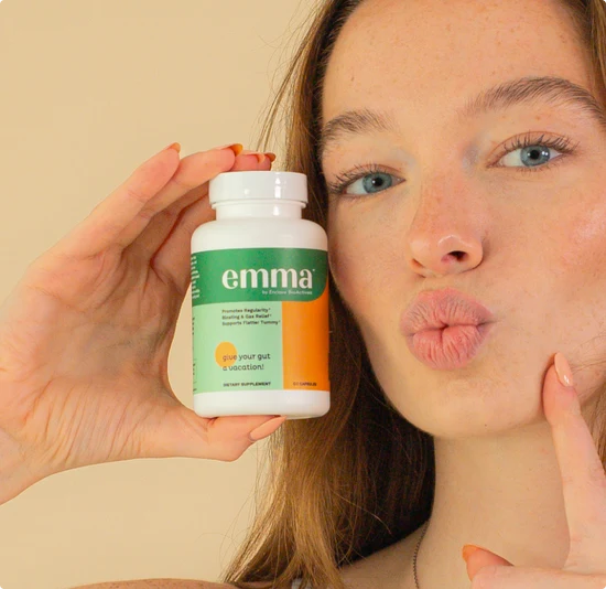Emma Relief Gut Health Support, Digestive, Gas & Bloating, 60 Caps