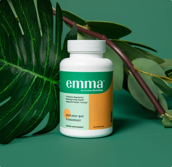 Emma Relief Gut Health Support, Digestive, Gas & Bloating, 60 Caps